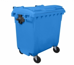 Plastový kontejner 770 l modrý