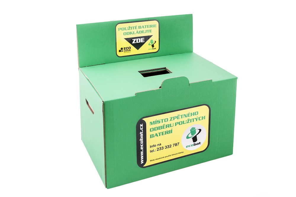 Box pro sběr baterií