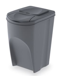 SORTIBOX Odpadkový koš na tříděný odpad 3x35L Antracit - kopie