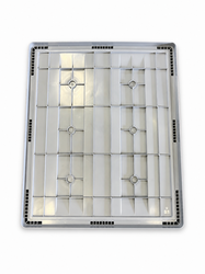 Plastové víko pro paletové boxy 1200 × 1000 mm