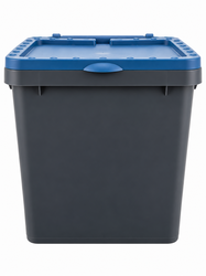 Plastový odpadkový koš Ecoplus 30 l modrý
