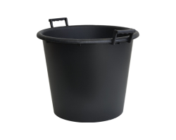 Káď 35 l černá s uchem