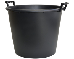 Káď 90 l černá s uchem