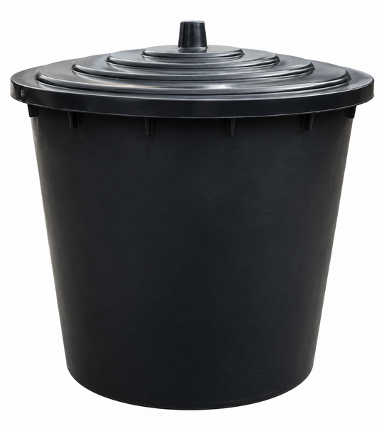 Plastová káď 500 l černá reg.