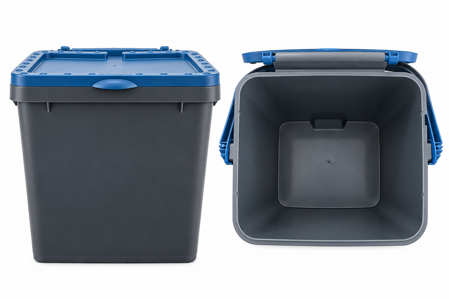 Odpadkový koš Ecoplus 30 l modrý